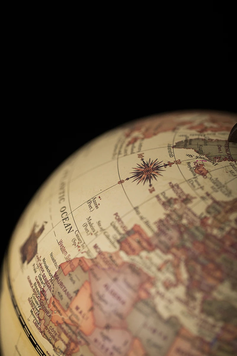 5-Inch Vintage Earth Globe