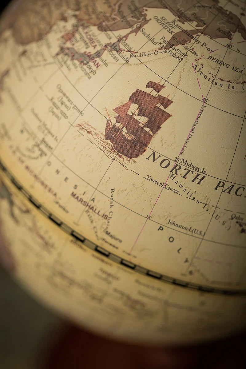 5-Inch Vintage Earth Globe