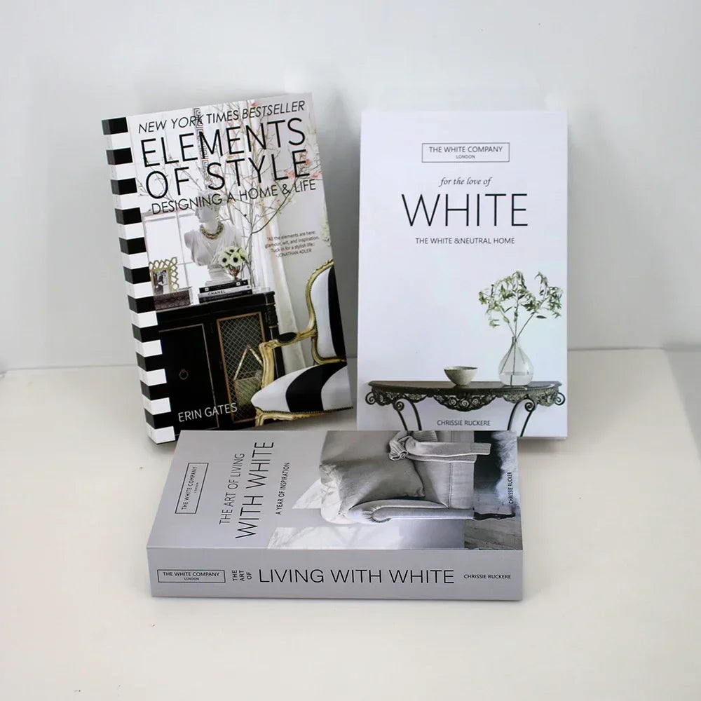 3-Piece Decorative Faux Book Set