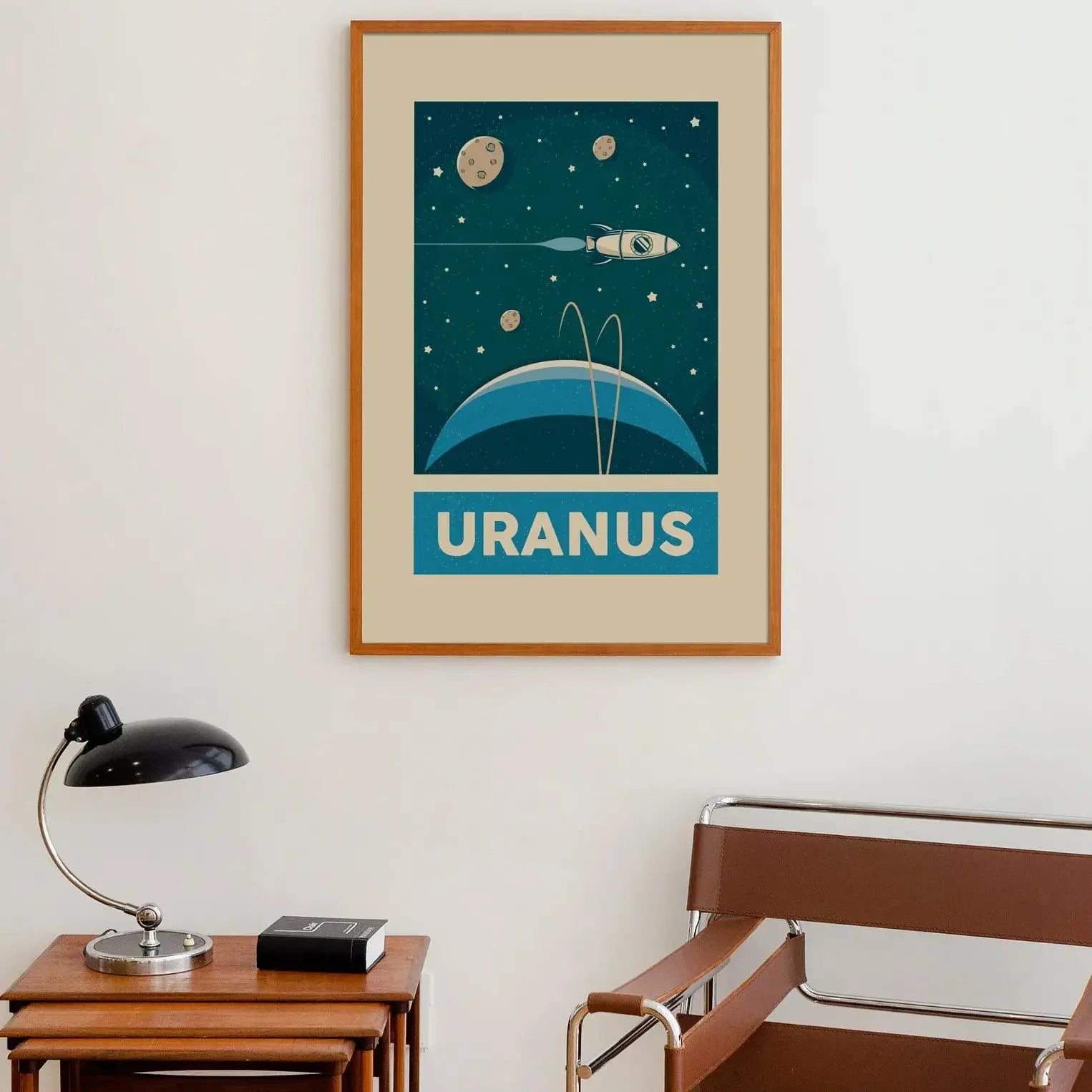 Retro Solar System Wall Art