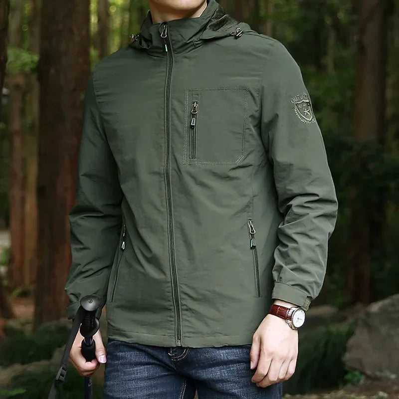Men's Waterproof Bike Windbreaker