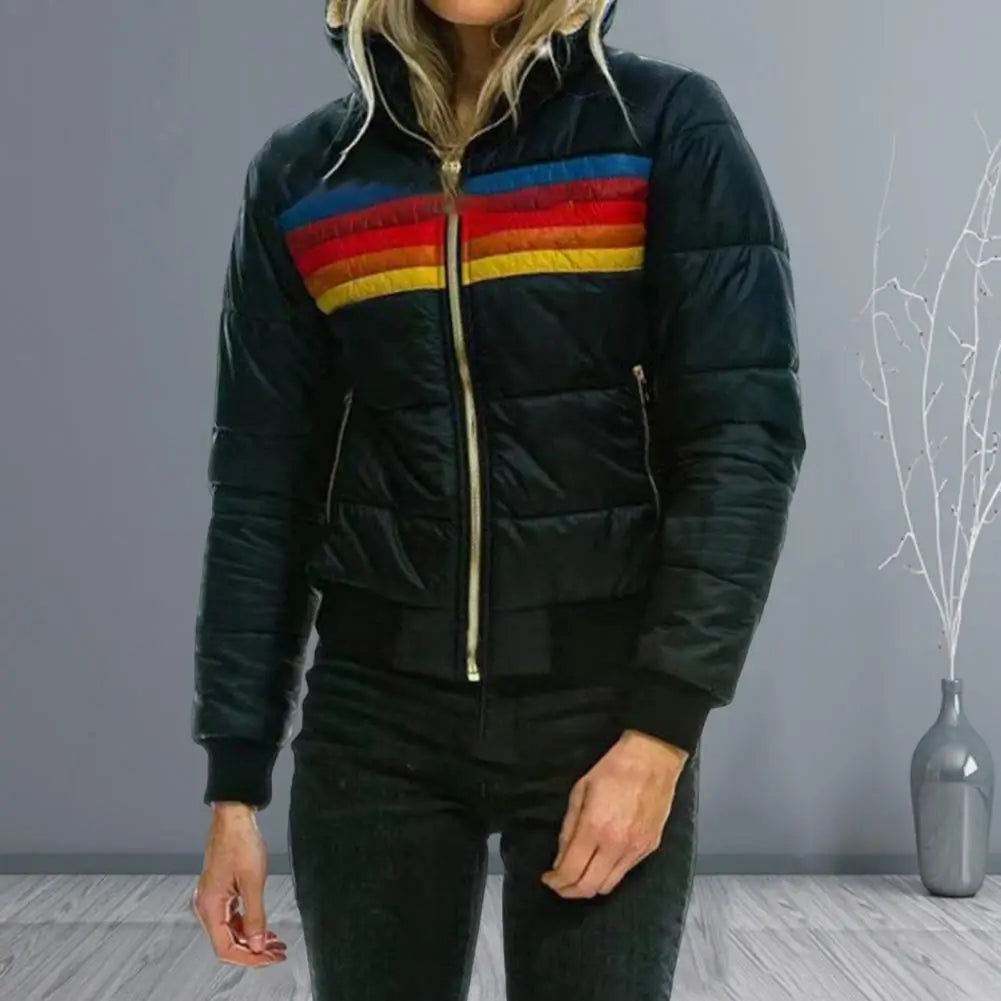 Women's Colorblock Winter Parka