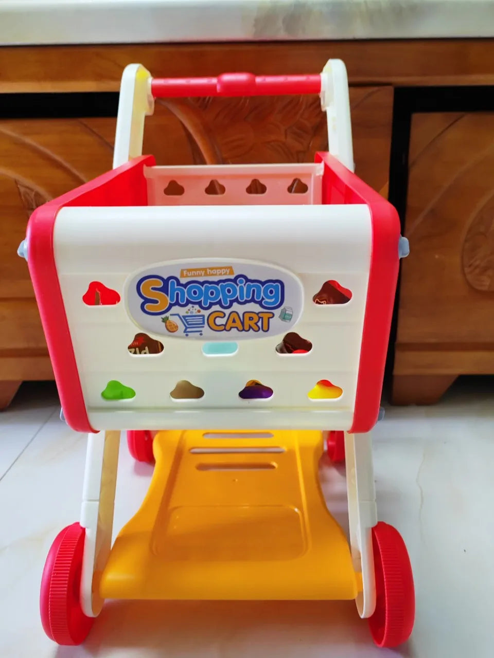 Shopping Cart Play Set for Kids - Early Education Toy