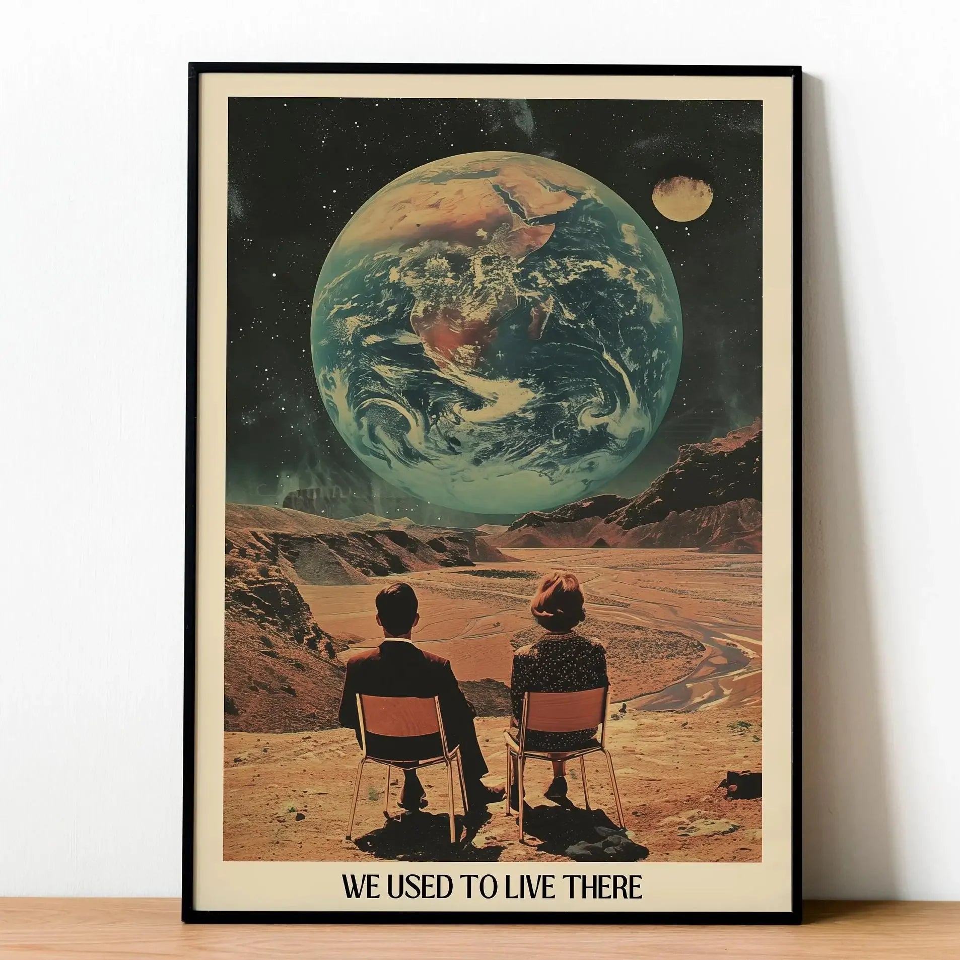 Retro Solar System Wall Art