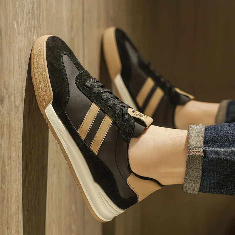 Men's Casual Leather Walking Shoes