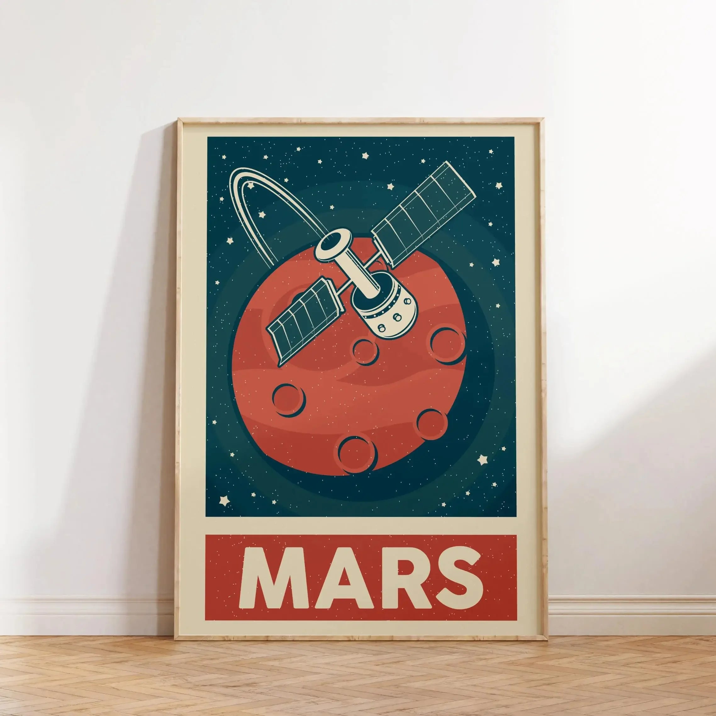 Retro Solar System Wall Art